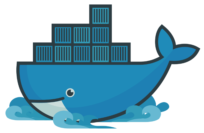 Docker'ın sembolü; balina üstü container 🙂